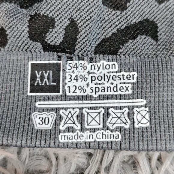 BZB Lace Leopard Print Seamless Wirefree Bralette Camisole Removable Padding - Picture 5 of 7